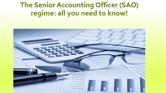 UK Senior Accounting Officer Regime: All You Need to Know!