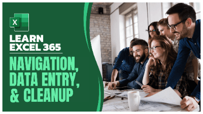 Excel 365 Navigation, Data Entry and Cleanup