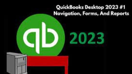 QuickBooks Online 2023 #1 Navigation, Forms, & Reports Pt. 7